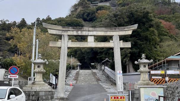 山道への道 山道への道 鳥居,久能山東照宮,神社の写真素材