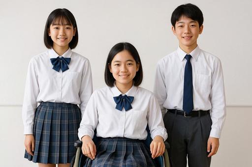 インクルーシブ教育のイメージ インクルーシブ教育のイメージの写真