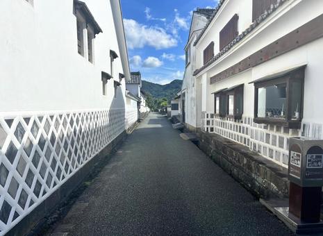世界遺産の萩城下町 世界遺産の萩城下町の写真