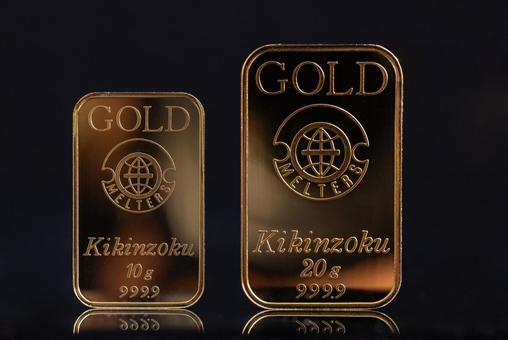 ゴールドバー　GOLD 金,金塊,ゴールドバーの写真素材