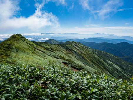 白砂山 白砂山 白砂山,群馬,登山の写真素材