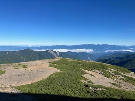 赤石岳へ登山10 大聖寺平 赤石岳へ登山10 大聖寺平の写真