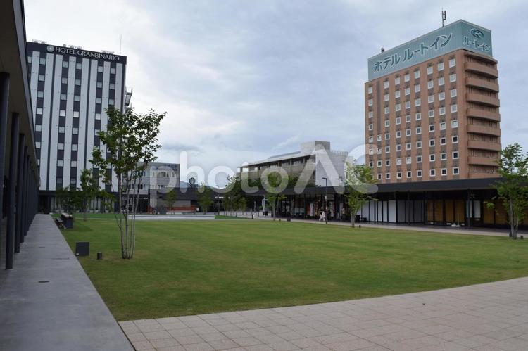 【福井】敦賀駅の風景 敦賀駅,駅,駅舎の写真素材