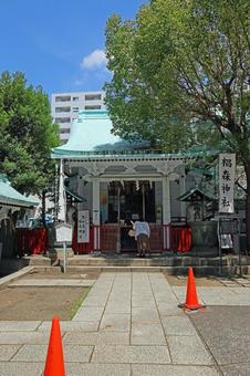 椙森神社(中央) 椙森神社(中央) 椙森神社,江戸三森,日本橋七福神の写真素材