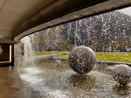 津久井湖 水の苑池2 津久井湖 水の苑池2 公園,噴水,滝の写真素材
