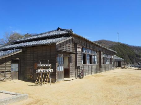 二十四の瞳映画村（岬の分教場） 小豆島,二十四の瞳映画村,岬の分教場の写真素材