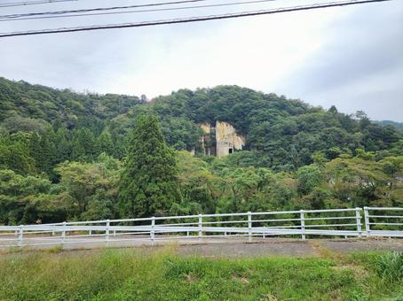 観音下石切り場01 観音下石切り場,かながそ,採石場の写真素材