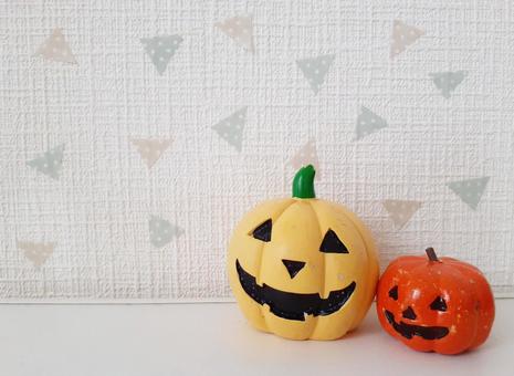 仲良しジャックオランタン1 仲良しジャックオランタン1 ハロウィン,パンプキン,ジャックオランタンの写真素材