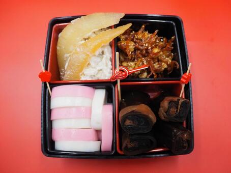 お重に詰めたおせち料理 おせち料理,お重詰め,正月料理の写真素材