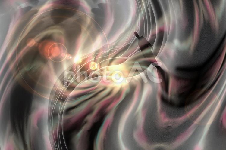 幻想的背景素材　歪曲世界 背景画像,背景,素材の写真素材