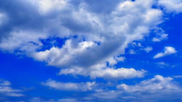 Photo, summer, blue sky, sunny, 