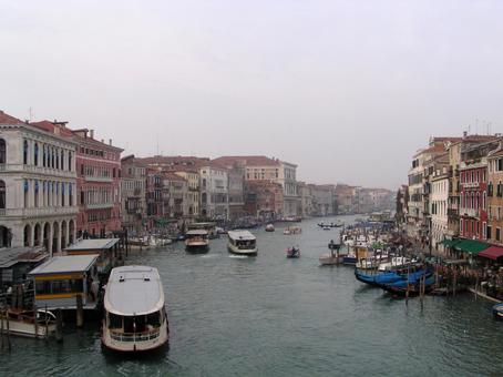 イタリア ベネチア 運河  イタリア ベネチア 運河 の写真