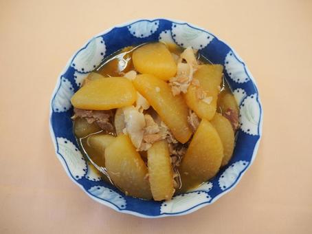 手作り・豚バラ大根 手作り・豚バラ大根 豚バラ大根,手作り,豚バラ肉の写真素材