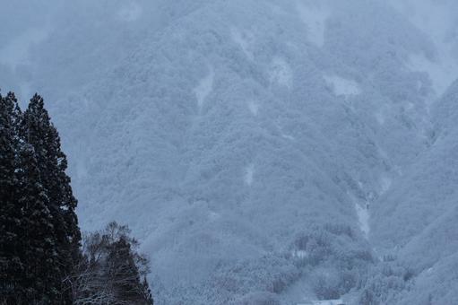 雪の信州_北アルプス 雪の信州_北アルプスの写真