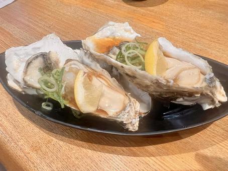 生牡蠣ポン酢 生牡蠣ポン酢 生牡蠣,ポン酢,和食の写真素材