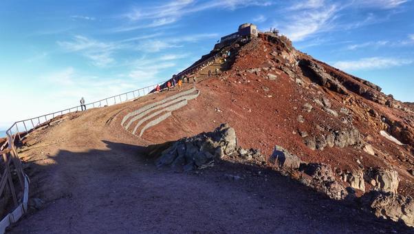 富士山剣ヶ峰 富士山剣ヶ峰の写真