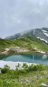 八方池 八方池 八方池,長野県,白馬の写真素材