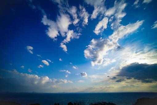 海と空の写真