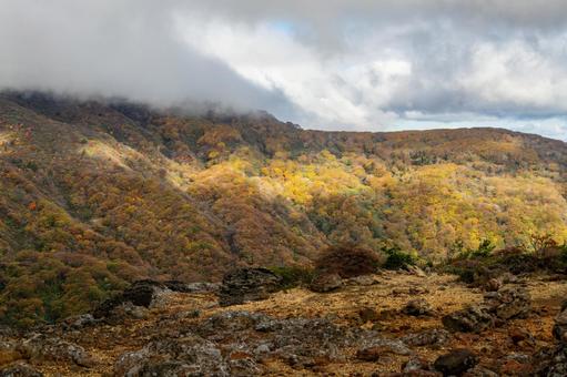 蔵王の紅葉⒇ 蔵王,紅葉,秋の写真素材