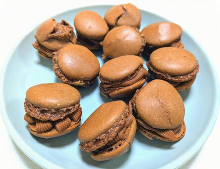 マカロン マカロン,お菓子,焼き菓子の写真素材