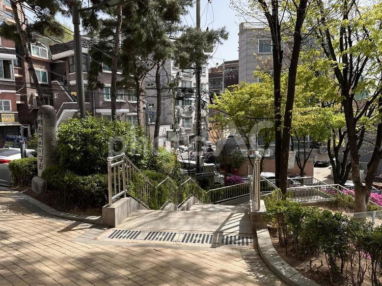 梨泰院　公園 韓国,ソウル,梨泰院の写真素材