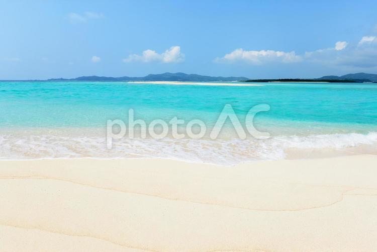美しい海の風景 海,沖縄,日本の写真素材