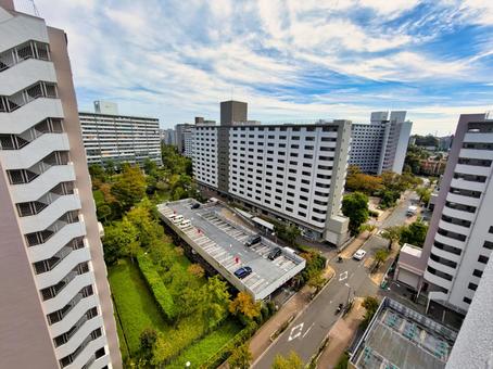 高島平団地C 高島平団地C 日本,東京,板橋区の写真素材
