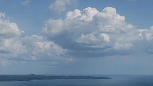 大きな雲 大きな雲の写真