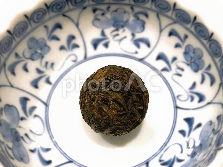 中国茶（古樹龍珠）２ 中国茶,古樹茶,龍珠の写真素材