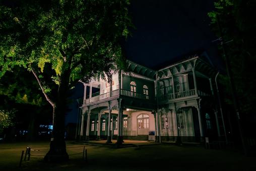 【島根】松江城近くの興雲閣 松江,島根,松江城の写真素材