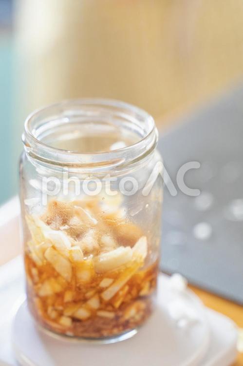 家事・料理素材　瓶に入った食材 食材,材料,具材の写真素材