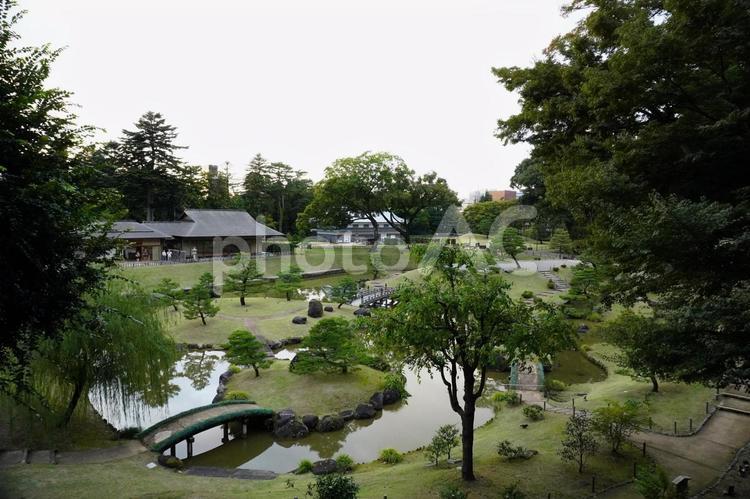 金沢城公園（玉泉院丸庭園） 金沢城公園,玉泉院丸庭園,庭園の写真素材