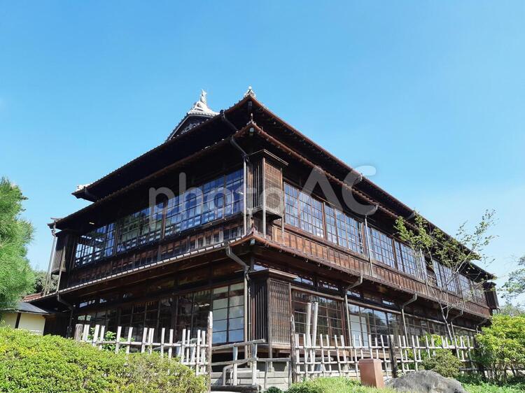 臨江閣（群馬県前橋市） 臨江閣,群馬県,前橋市の写真素材