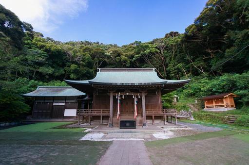 Photo, susaki shrine, suzaki, tateyama, 