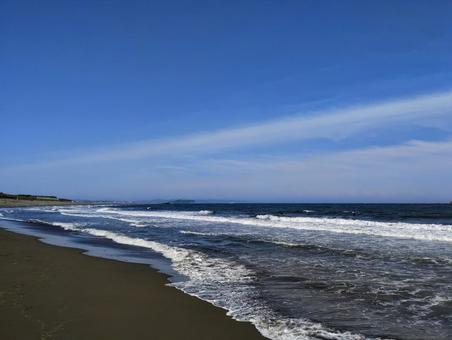 海と空　1 海岸,海,自然の写真素材