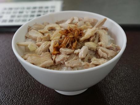 台湾 鶏肉飯 台湾 鶏肉飯 鶏肉飯,台湾旅行,中華の写真素材
