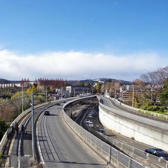 上下二段の橋 上下二段の橋 橋,上下,二段の写真素材