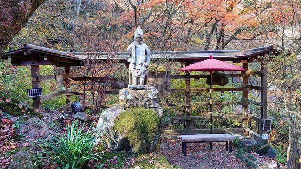 伊香保湯元不動像 伊香保湯元不動像 伊香保湯元不動像,隻腕不動尊,お不動様の写真素材