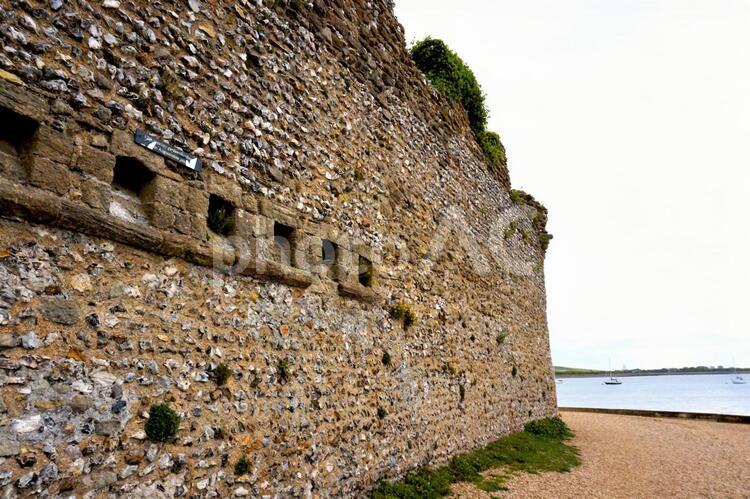 イギリスの古城の壁 古城,壁,城の壁の写真素材