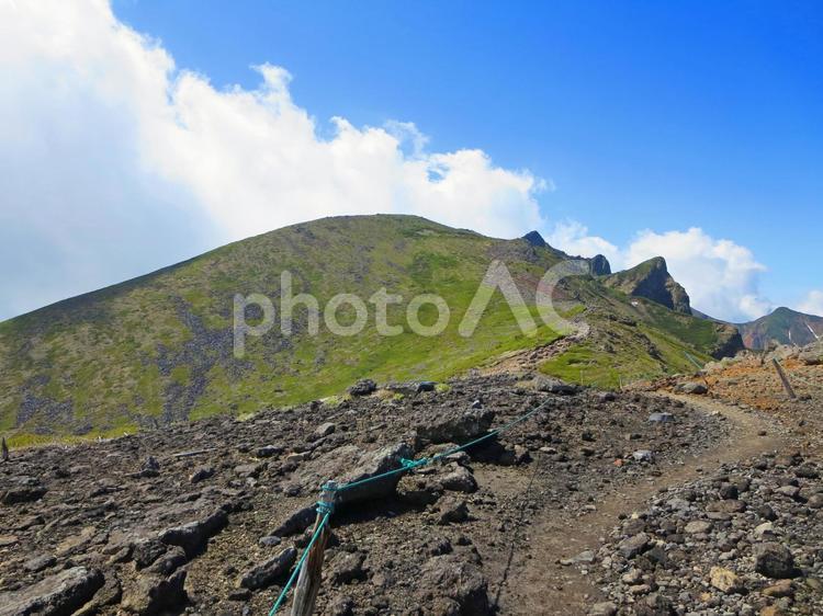 夏山イメージ（八ヶ岳にて撮影） 山,登山,イメージの写真素材