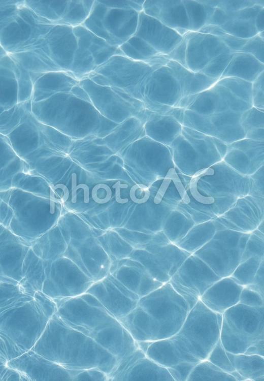 太陽光が反射する水面のテクスチャ 水面,反射,透明感の写真素材
