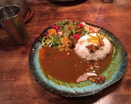野菜たっぷりカレーライス 野菜たっぷりカレーライスの写真