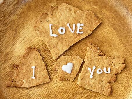 ぺたんこクッキー クッキー,お菓子,休憩の写真素材