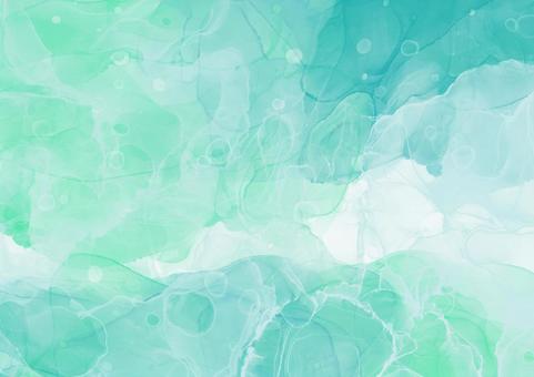 Beautiful green alcohol ink, JPG Beautiful green alcohol ink, JPG
