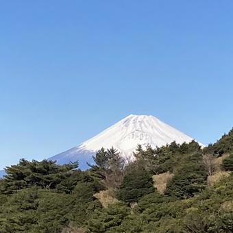 Snow-capped Mount Fuji, JPG