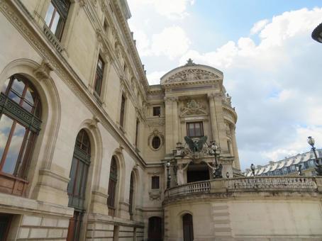 フランス、パリのオペラ座 フランス、パリのオペラ座 ガルニエ宮,首都,オペラ座の写真素材