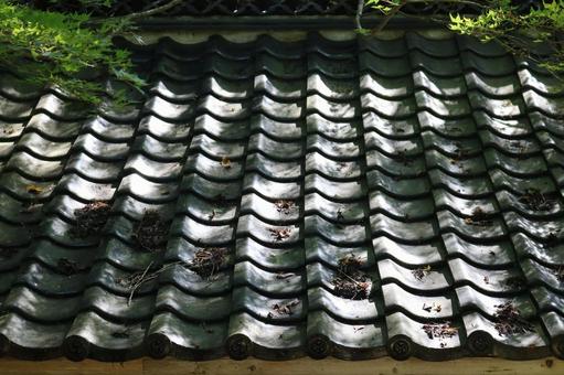 Photo, tile house root, roof, watt, 