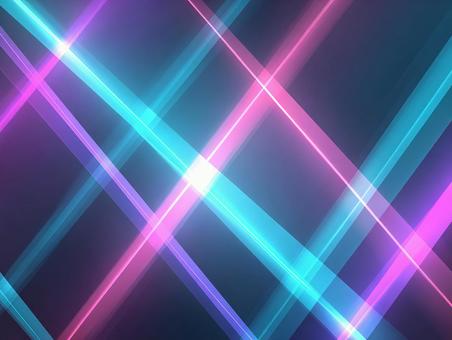 サイバー空間を連想させる光の背景 サイバー空間を連想させる光の背景の写真
