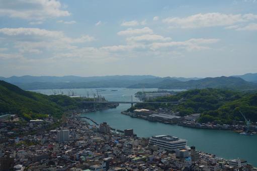 尾道の絶景 尾道の絶景 尾道,絶景,千光寺の写真素材