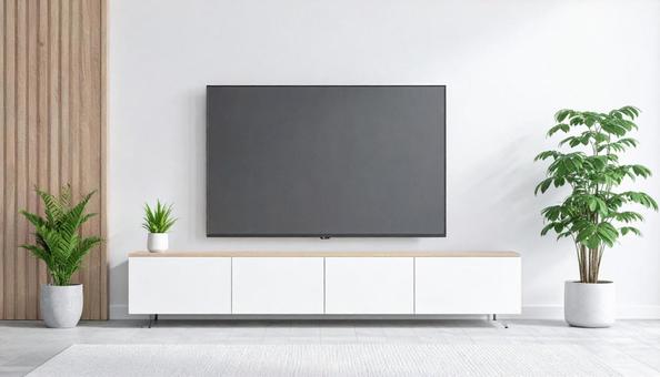 薄型の大きなテレビ 薄型の大きなテレビの写真